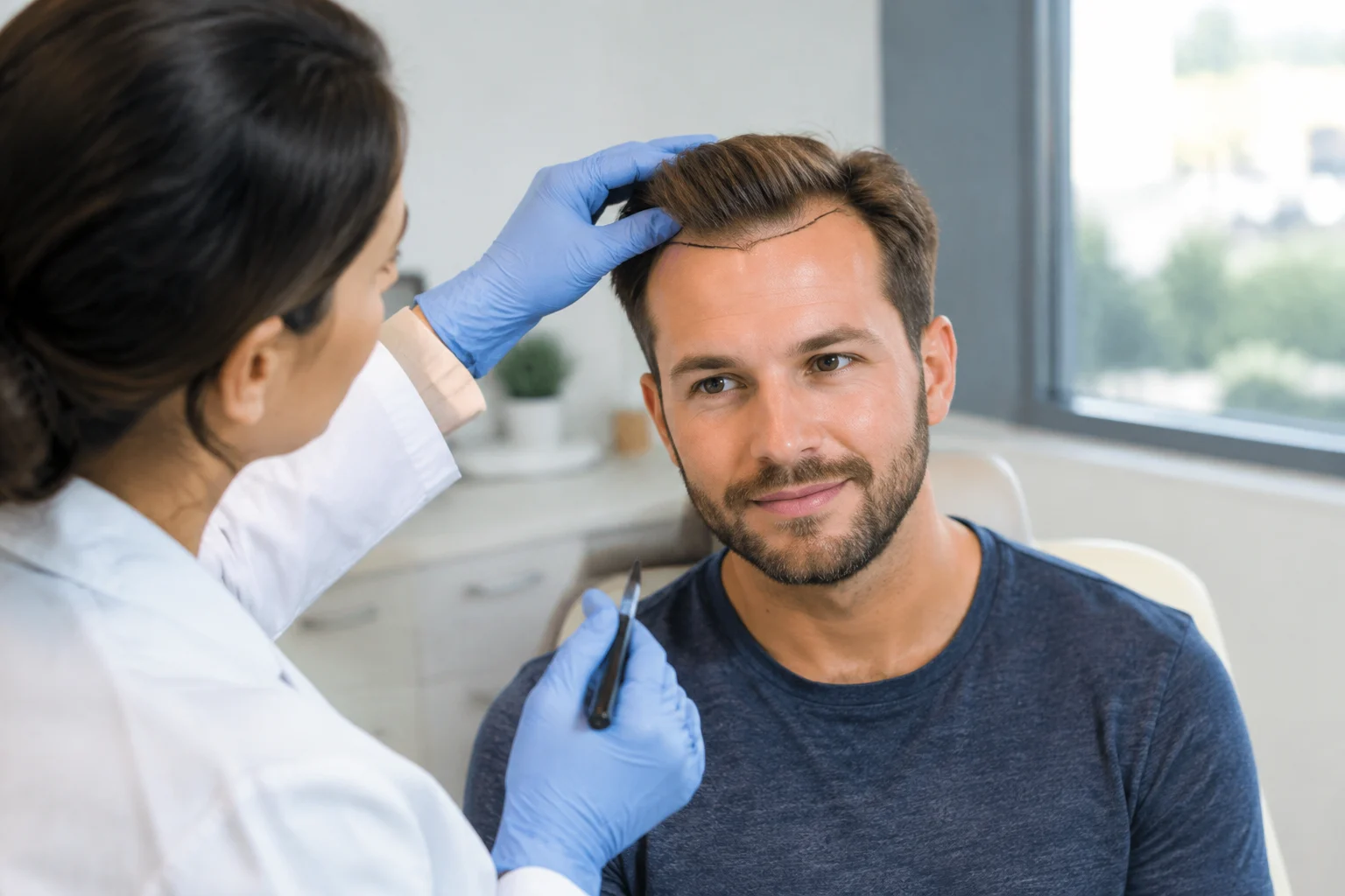 Explore Your Hair Transplant Options Near Krugerville